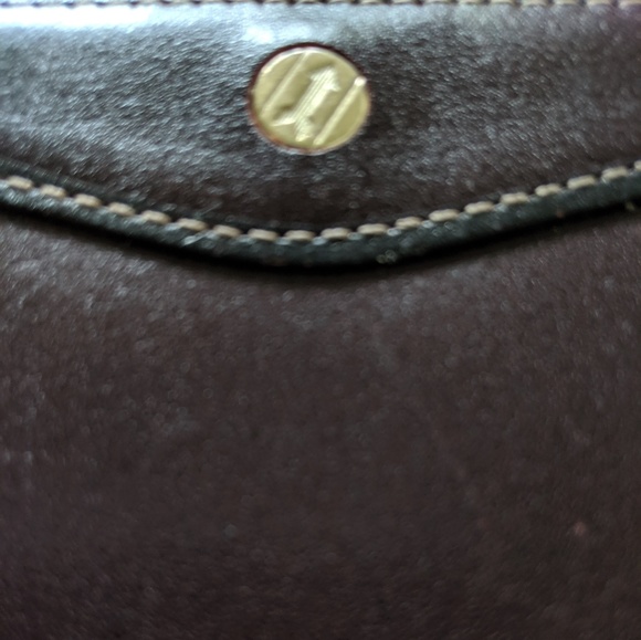 Gold Pfeil brown and gold wallet for women - Picture 3 of 6